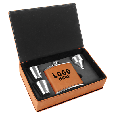 Flask Gift Set 6oz